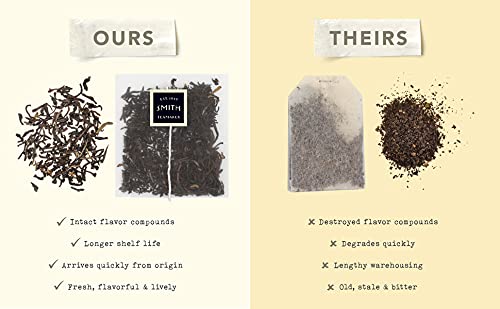 Smith Teamaker | Red Nectar No. 13 - Rooibos & Honeybush | Caffeine-Free Rooibos Blend (15 Sachets - 1.48oz each)