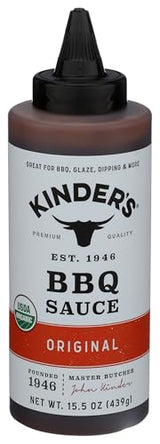 Kinders Organic Mild BBQ Sauce, 15.5 OZ