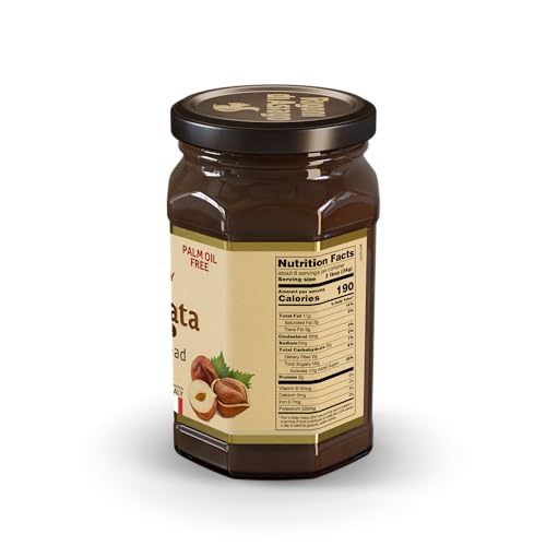 Rigoni di Asiago Spread Hazelnut and Cocoa Dairy free Organic, 9.52 oz
