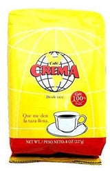 Puerto Rico Coffee Lovers - Value Pack 2 (Cafe Lareño & Cafe Crema) 8 oz Ground Coffee Bag (1 bag of each coffee)