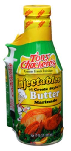 Tony Chachere's Creole Butter Marinade, 14-Ounce (Pack of 3)