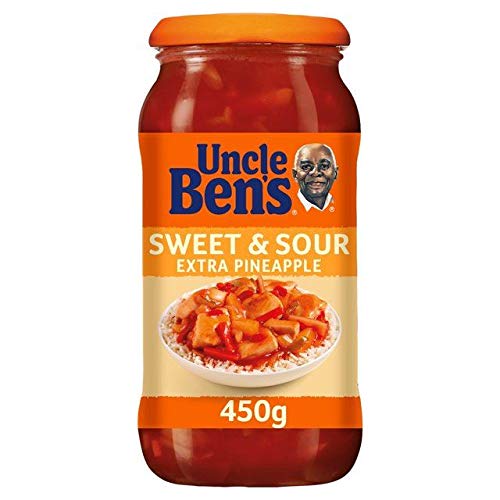 Uncle Ben's Sweet & Sour Extra Pineapple Sauce 450g - Pack of 2