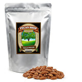 Pecan Shop Unsprayed Sprouted 2 lb Raw Wild-Harvested Family Recipe Crispy Sea Salt Texas Native Pecans-Fresh Direct Ship