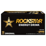 Rockstar Energy Drink, 16 fl oz, 10 pack