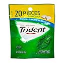 Trident Spearmint Sugar Free Gum 0.98 oz (Pack of 6)