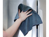 Sophisti-clean Microfiber Cleaning Cloths, Attract Dust Like a Magnet, Use Wet or Dry, Ultra Soft and Absorbent, Non-Abrasive, Streak Free, Reusable
