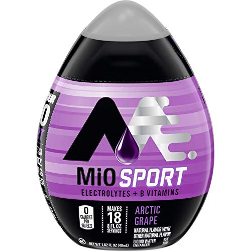 MiO Energy Liquid Water Enhancer,1.62 Fluid Ounce (Arctic Grape, PACK - 12)