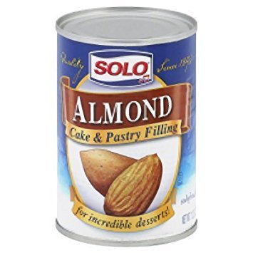 Solo Almond Cake and Pastry Filling 12.5oz, 2 Cans