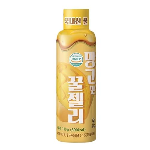 Korean CU-Honey Jelly Paste Soft Candy, Honey Paste, Honey Jelly, Honey Jelly Sauce, Soft, Smooth and Sweet Gummy Candy, Squeeze Bottle Snacks, Korean