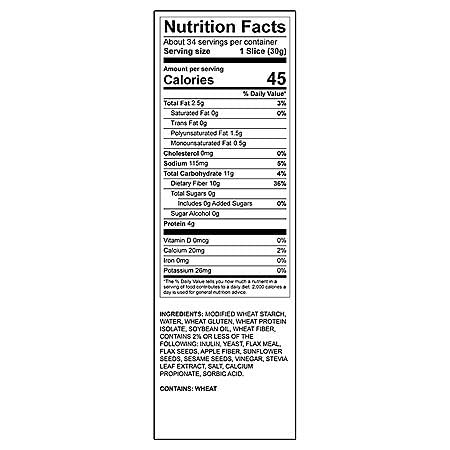 Timber Wolf Keto Seeds Bread No Sugar added 3 bags 18 oz Made in USA by inked Keto, 1.125 Pound (Pack of 3)