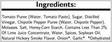 Ventura Foods Smokehouse Chipotle Honey Barbecue Sauce, 10. 26 Pound Jug -- 2 per case.