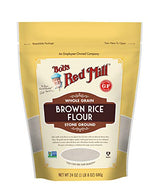 Bob's Red Mill Brown Rice Flour, 24oz (Pack of 1) - Non GMO, Whole Grain, Vegan, Kosher