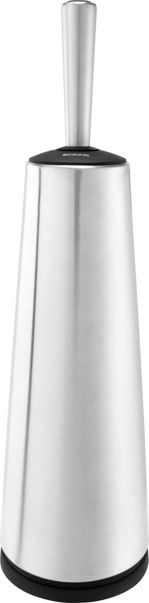 Brabantia Toilet Brush with Holder - Classic Matt Steel