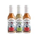 Barnacle Foods Bullwhip Kelp Hot Sauce Variety Pack | Kelp & Serrano or Piri-Piri Peppers | Made in Alaska | Delicious Savory Umami Flavor & Heat |
