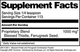 Blessed Thistle and Fenugreek Combination Powder (4 oz, ZIN: 513811) - 3 Pack