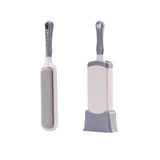 Generic Reusable Double - Sided Lint Remover Brush, Self - Cleaning Design for Clothes, Sofa, Car Seats