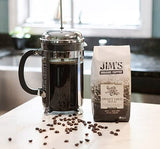 Jim’s Organic Coffee - Sweet Love Blend - Ground - Dark Roast, Bold 11 oz Bag - Certified Organic, Regeneratively Grown, Ethically Traded, Shade Grown