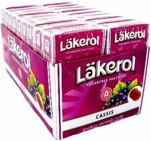 Lakerol Cassis (Black Currant) 24-Pack