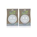 Scrub Daddy Sponge - Dye Free - Scratch-Free Scrubber for Dishes and Home, Odor Resistant, Soft in Warm Water, Firm in Cold, Deep Cleaning, Dishwasher