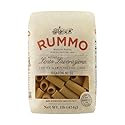 Rummo Rigatoni Pasta N.50 - Rigatoni Pasta Noodles, Italian Tube Pasta, Bronze Cut Pasta, Dry Pasta, Durum Wheat Pasta - 12 Ounce (Pack of 1)