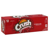 Crush Strawberry Soda, 12 Fl Oz Each