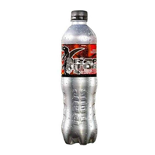 Raptor Energy Drink with Sparkling Fruit Punch Flavor Beverage 600ml - Bebida energética Raptor con bebida de sabor a ponche de frutas espumosas 600ml