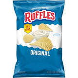 Ruffles Potato Chips Original oz Bag, 8.5 Ounce
