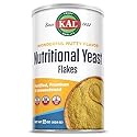 KAL Nutritional Yeast Flakes, Fortified with B12, Folic Acid & Other B Vitamins, Unsweetened, Great Nutty Flavor, Vegan & Gluten Free, 60-Day Money