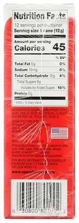 Dum dums candy canes (1) 5.3oz Box 12 individual wrapped pieces. Blu Raspberry, Cherry, Watermelon. Holidays Candy