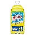 Windex Refill Multipurpose Disinfectant Cleaner Spray, Bottle Made from 100% Recycled Plastic, Surface Cleaning Spray, Citrus Fresh Scent, 2L (67.6 Fl