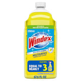 Windex Refill Multipurpose Disinfectant Cleaner Spray, Bottle Made from 100% Recycled Plastic, Surface Cleaning Spray, Citrus Fresh Scent, 2L (67.6 Fl