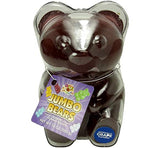 Albert's Big Bite Jumbo Grape Flavored Gummy Bear, 12 Ounce, 4 Inches Tall