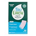 Tru Earth Fabric Softener Sheets | Alternative to Fabric Softener Liquid and Pods | 50 Sheets | Fresh Linen