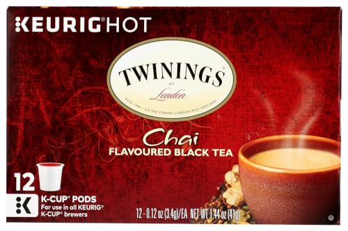 Twinings Chai Tea Keurig K-Cups, 36 Count