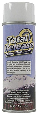 Hi-Tech Total Release Odor Eliminator - Fresh Air - Use as an Odor Fogger (Bomb) or Short-Burst Spray (5oz Aerosol)