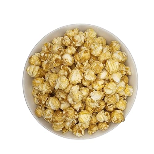 Indulgent Butter Rum Popcorn | 8 oz. per Bag | Pack of 3 | Movie Night Treat | Made in Gibbon, NE | HR Poppin' Snacks
