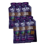 Muir Energy SB Cacao Almond Energy Bars - Plant-Based, Gluten-Free, Non-GMO, with Natural Caffeine Boost, Vegan Friendly, Whole Food Ingredients