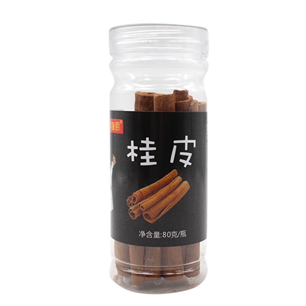 Zercumm Chinese Cinnamon Foot Dry Cinnamon Bark 80G Household Seasoning Meat Stewed with Soy Sauce and Strained before Serving Spices