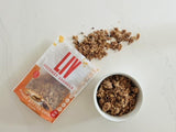 Liv Gourmet Peanut Butter Cacao Granola - 8oz (Pack of 2) | Healthy, Nutrient-Dense Snack, Breakfast Cereal | 1:1 Nut-to-Oat Ratio | Non-GMO, Low