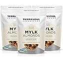 Terrasoul Superfoods Raw Unpasteurized Organic Almonds (Mylk Grade), 6 Pounds