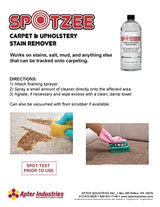 Apter Industries Spotzee Carpet Cleaner - Remove Anything Tracked Onto Carpet, spot cleaner, 32oz. (Pack of 6)