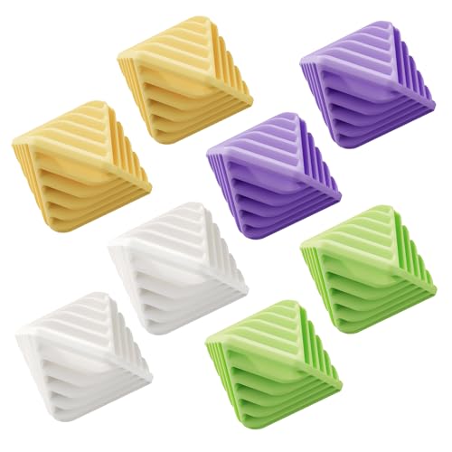 8Pack Reusable Laundry Dryer, Washing Machine & Dryer Agitator Balls, Tangle-Free Smooth Laundry, Enhanced Cleaning & Faster Drying, TPR Material