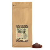 Pepe Coffee Organic Dark Roast Ground Coffee 2 lb 1-pack by Chef Pepe