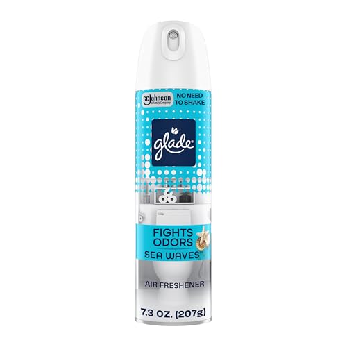 Glade Odor Fighting Soft Mist Air Freshener Room Spray, Sea Waves, 7.3oz., 1 count
