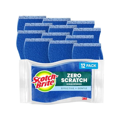 Scotch-Brite Non-Scratch Scrub Sponge, 12 Scrub Sponges