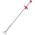 Familyhouse Bendable Sink Cleaning Hook Sewer Dredging Tool Kitchen Spring Pipe Hair Remover Kitchen Through Sewer Dredging Device Drain Opener Red