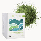 Rishi Tea Matcha Super Green Tea - Organic, Caffeinated Sachet Tea Bags, Umami Japanese Green Tea, Antioxidant Rich Sencha & Matcha Blend - 15 Count