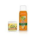 OdoBan Aroma Eliminator Set, Made in the USA, 10 Ounce Toilet Spray 360-Degree Continuous Spray Natural Oil Real Citrus Orange Air Freshener and 14