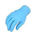 PackagingSuppliesByMail Blue Nitrile Disposable Gloves, 1000 Pack, Size Small, Textured Fingertips, Latex Free & Powder Free Multi-Use Gloves