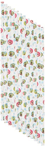 Glad for Kids SpongeBob SquarePants Paper Plates,8.5 Inches-Bubbles Plates for Kids-Heavy Duty Disposable Paper Plates for All Occasions-Kids